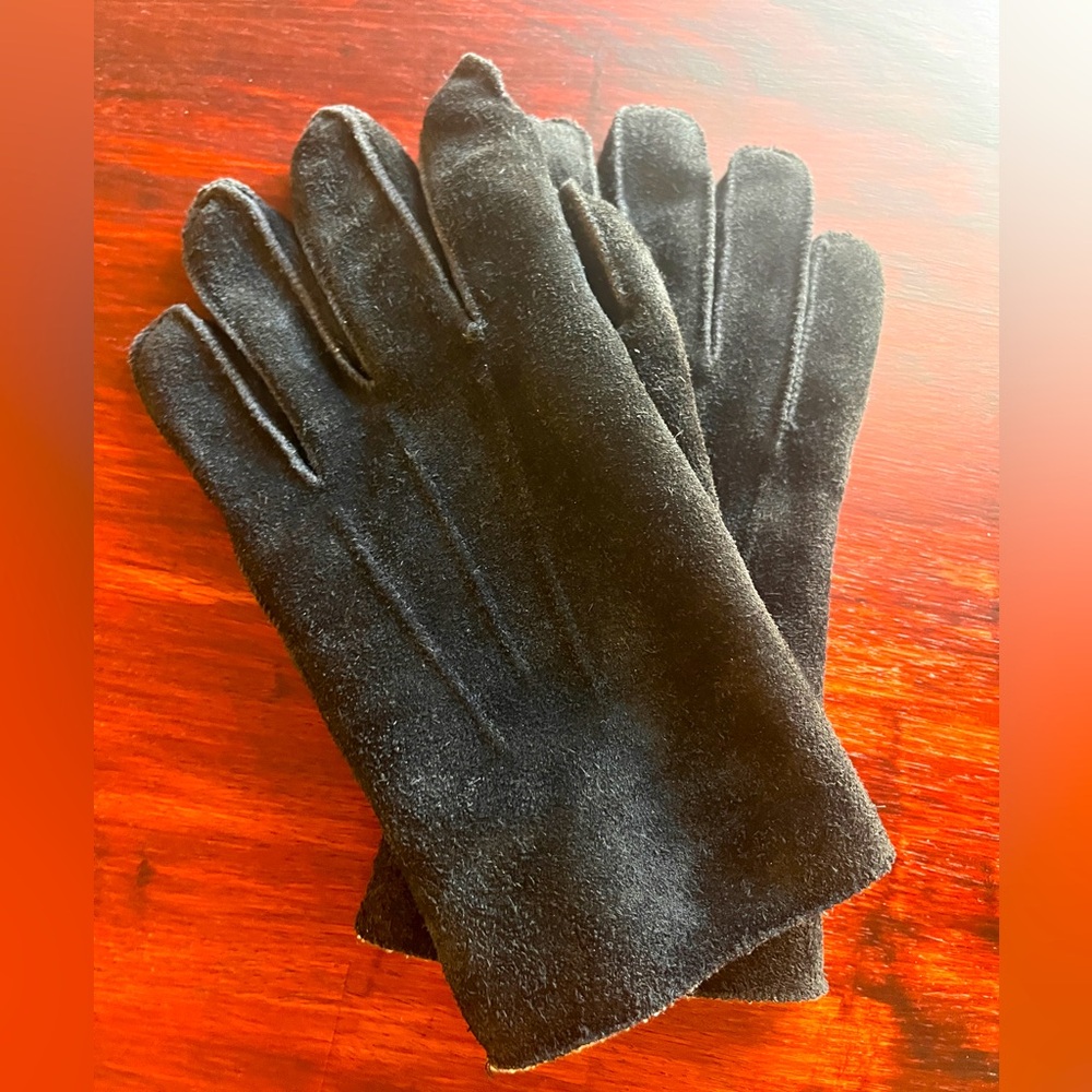 Lined winter gloves